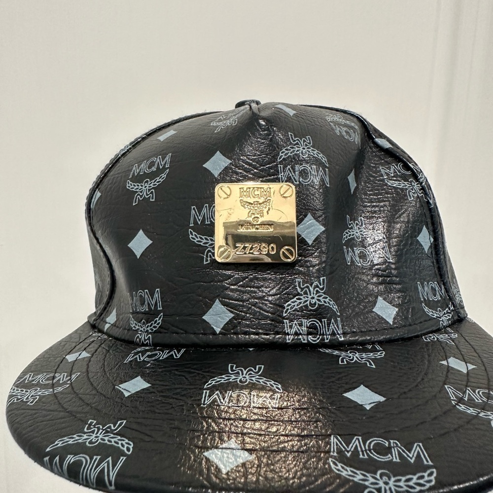 MCM Black Logo Cap